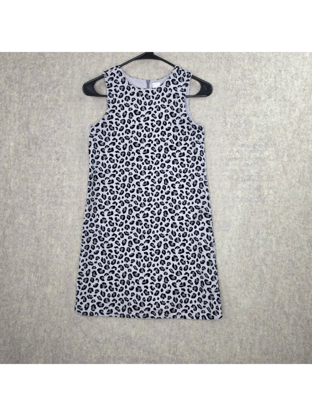 Girls Gymboree Sleeveless Leopard Print Dress Size 10 100% Cotton Knee Length
